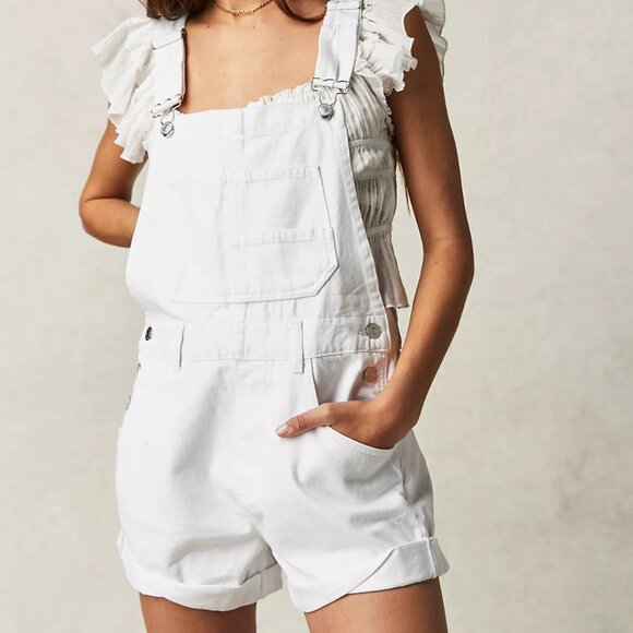 We the Free Ziggy Shortalls | Size L - Picture 1 of 5